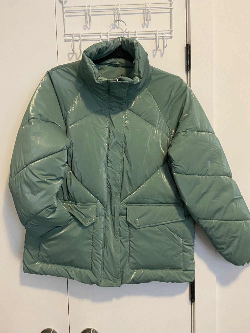 Shiny Puffer Jacket